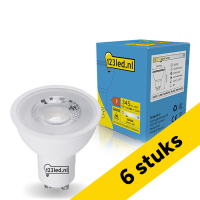 Pack: 6x 123tinta focos LED GU10 3000K de 4,5W (50W)