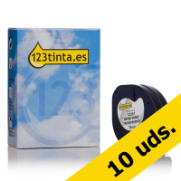 Pack 10x: Dymo S0721530 / 12267 cinta de plástico transparente 12 mm (marca 123tinta) S0721530C 650776