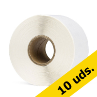 Pack 10x 123tinta LW650 S0722550 / 11355 etiquetas multifunción extraíbles S0722550C 650763
