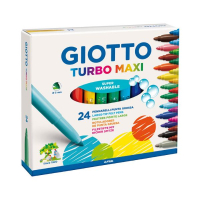 Pack 24x: Giotto turbo rotuladores colores surtidos punta gruesa 427452