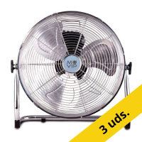Pack 3 unidades Muvip Ventilador Industrial Plata 55W