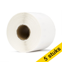 Pack 5 Dymo S0904980 etiquetas de envío extragrandes (marca 123tinta) S0904980C 650504