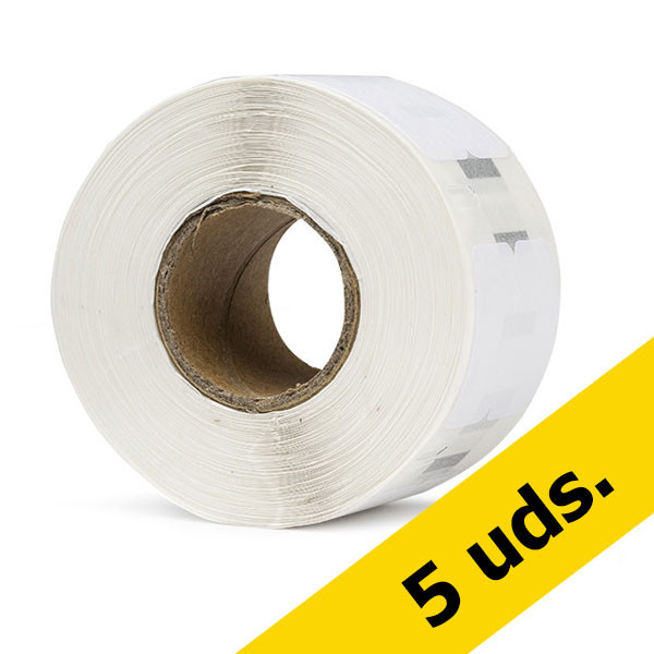 Pack 5x 123tinta LW650 S0722470 / 99018 etiquetas pequeñas para archivadores S0722470C 650750 - 1