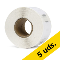 Pack 5x 123tinta LW650 S0722470 / 99018 etiquetas pequeñas para archivadores S0722470C 650750