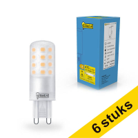 Pack Ahorro: 6x Bombilla LED G9 SMD Mate 2700K Regulable 4W (40W) - 123tinta