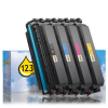 Pack Canon: T09 BK, C, M, Y negro + 3 colores (marca 123tinta) 130744 - 1