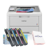 Pack Impresora Brother HL-L8230CDW + toner 123tinta + papel 426355 - 1