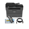 Pack Impresora Brother MFC-L2710DW + toner 123tinta + cable  898038