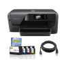 Pack Impresora HP OfficeJet Pro 8210 + cartuchos 123tinta + cable  898041