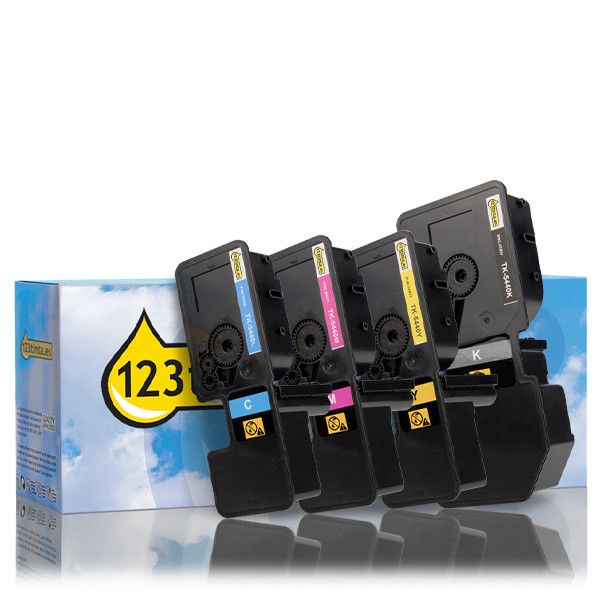 Pack Kyocera: TK-5440K/C/M/Y negro + 3 colores (marca 123tinta)  131960 - 1