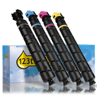 Pack Kyocera: TK-8365K / C / M / Y negro + 3 colores (marca 123tinta)  131961