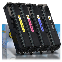Pack Lexmark: 24B7499, 500, 501 y 502 en negro + 3 colores (marca 123tinta) 119909