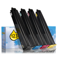 Pack Sharp MX-61GT: negro + 3 colores (marca 123tinta)  160506