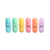 Pack Subrayadores Pastel Mini 6 unidades 425989 - 1