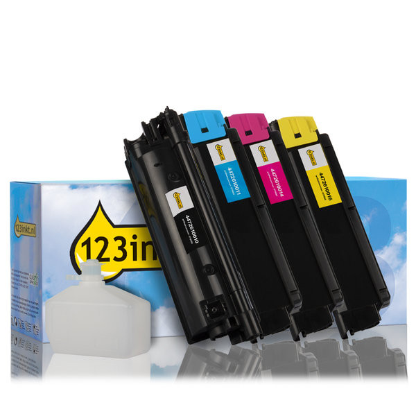 Pack Utax: 4472610010, 11, 14, 16 negro + 3 colores (marca 123tinta)  119808 - 1