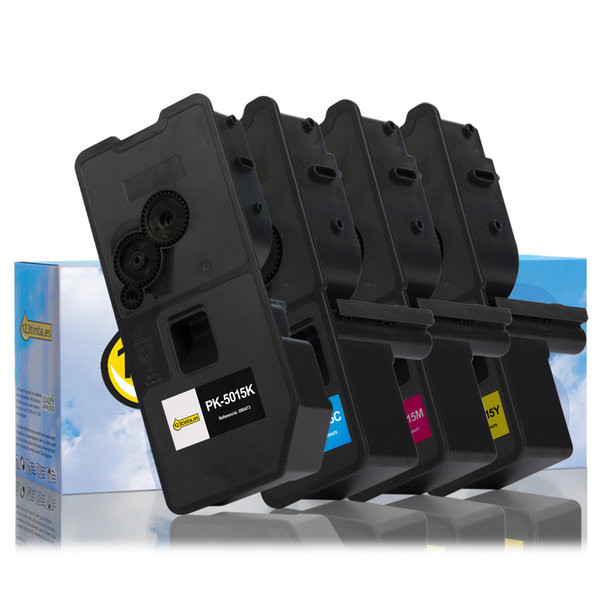 Pack Utax PK-5015: negro + 3 colores (marca 123tinta)  119805 - 1