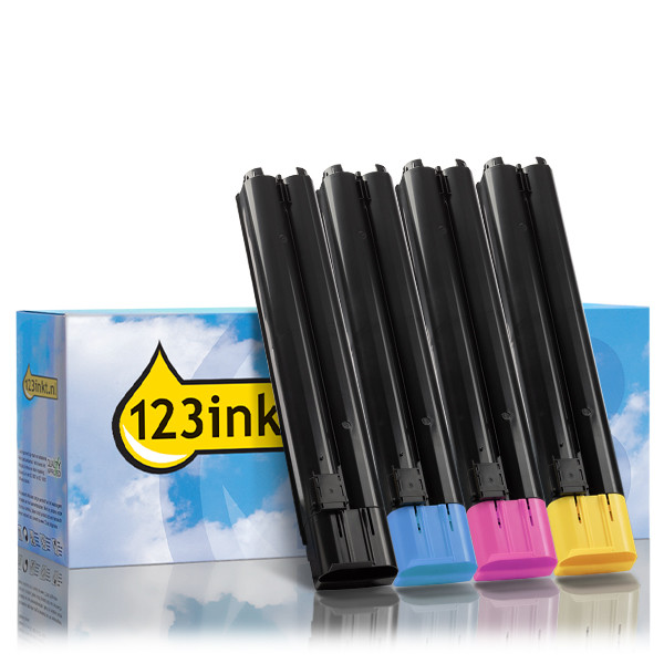 Pack Xerox: 006R01655, 56, 57, 58 negro + 3 colores (marca 123tinta)  130822 - 1