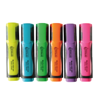 Pack ahorro: 6 subrayadores de colores 123tinta  426497