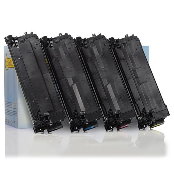 Pack ahorro: Canon 040H BK/C/M/Y pack toner negro + 3 colores (marca 123tinta)  130095 - 1