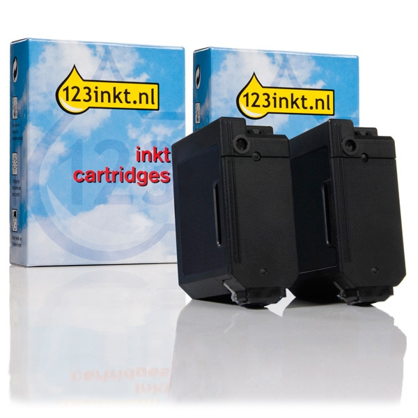 Pack ahorro: Canon 2x BX-2 cartucho de tinta negro (marca 123tinta)  010016 - 1