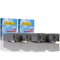 Pack ahorro: Canon 2x PGI-35 + 2x CLI-36 con chip (2 negro + 2 colores) (marca 123tinta)