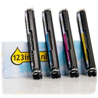 Pack ahorro: Canon serie 729BK, 729C, 729M, 729Y toner negro + 3 colores (marca 123tinta)  130088