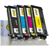 Pack ahorro: Epson S051127, 28, 29, 30 toner negro + 3 colores (marca 123tinta) 130112 - 1