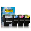 Pack ahorro: Lexmark 24B6011/08/09/10 toner negro + 3 colores (marca 123tinta) 131982 - 1