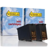 Pack ahorro: Lexmark nº 43XL + nº 44XL (80D2966) cartucho de tinta negro + color (marca 123tinta)  040329