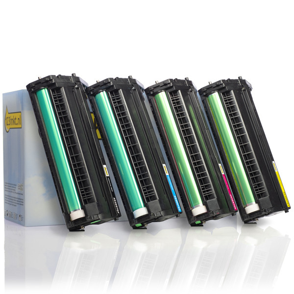 Pack ahorro: OKI 45395704, 03, 02, 01 tambor negro + 3 colores (marca 123tinta) 45395701C 45395702C 45395703C 45395704C 130067 - 1