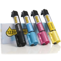 Pack ahorro: S050190/189/188/187 pack toner negro + 3 colores (marca 123tinta)  130104