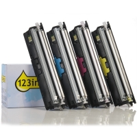 Pack ahorro: S050554/55/56/57 pack toner negro + 3 colores (marca 123tinta)  130105