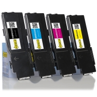 Pack ahorro: Xerox 106R02232, 29, 30, 31 toner negro + 3 colores (marca 123tinta)  130192