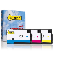 Pack ahorro: serie HP 953 cartucho de tinta colores (marca 123tinta) 010099