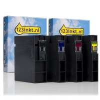 Pack ahorro: serie PGI-2500XL pack ahorro cartucho de tinta negro + colores (marca 123tinta)  120894