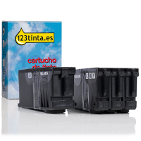 Pack ahorro Dell serie 22: Dell 592-11327 negro + 592-11393 color (marca 123tinta)  019401