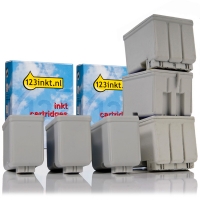 Pack ahorro Epson: 3 x T051 negro + 3 x T052 color (marca 123tinta) C13T05114010C C13T05204010C 110130