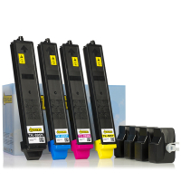 Pack ahorro Kyocera: TK-895K / C / M / Y negro + 3 colores (marca 123tinta)  130256