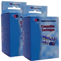 Pack ahorro Lexmark: 2x nº 35 (018C0035E) cartucho de tinta color (marca 123tinta) 18C0035EC 040283