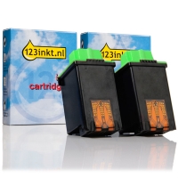 Pack ahorro Lexmark: 2x nº 60 (17G0060) cartucho de tinta color (marca 123tinta) 17G0060EC 040074
