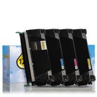 Pack ahorro Lexmark X746H1KG / X748H1CG, MG, YG negro + 3 colores (marca 123tinta)  131980