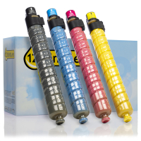 Pack ahorro Ricoh type MP C3502E: toner negro + 3 colores (marca 123tinta)  125330