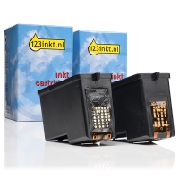 Pack ahorro de HP: Lexmark nº 14 + nº 15 cartucho de tinta negro + color (marca 123tinta) 18C2090EC 18C2110EC 040629