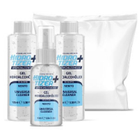 Pack neceser: Gel Hidroalcohólico Desinfectante (1x90ml + 2x100ml) - Fragancia Infantil  425055