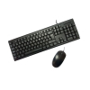 Pack teclado USB negro + ratón con cable 426409 - 1