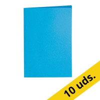 Pack x10: Subcarpeta | 180g/m² | Celeste Intenso