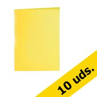 Pack x10: Subcarpeta (180g/m2) - Amarillo Intenso  426087