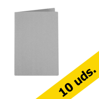 Pack x10: Subcarpeta (180g/m2) - Gris Intenso