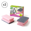 Pack x3: Estropajo salvauñas fibra de plata 2 unidades  426045