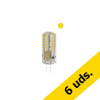 Pack x6: Bombilla LED G4 Luz Cálida (3W)  426138